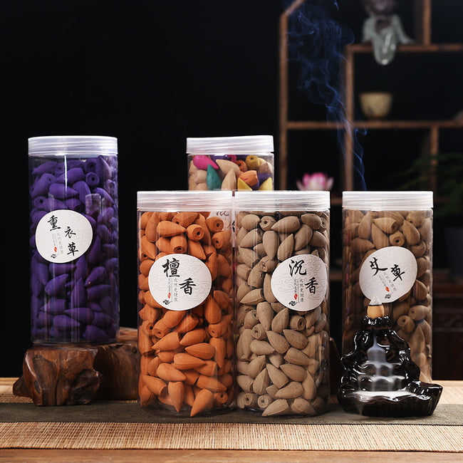 Backflow Incense Grains Indoor Air Purification Aromatherapy Water Agarwood Yabata Incense Home Bedroom Tea Ceremony Factory Wholesale Price