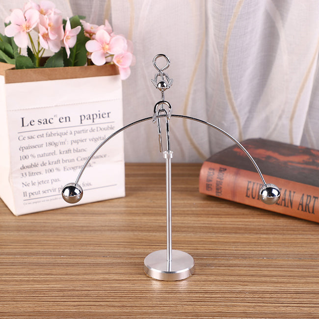 Creative Balance Pendulum Metal Tumbler Iron Man Ornament Event Gift Student Graduation Gift
